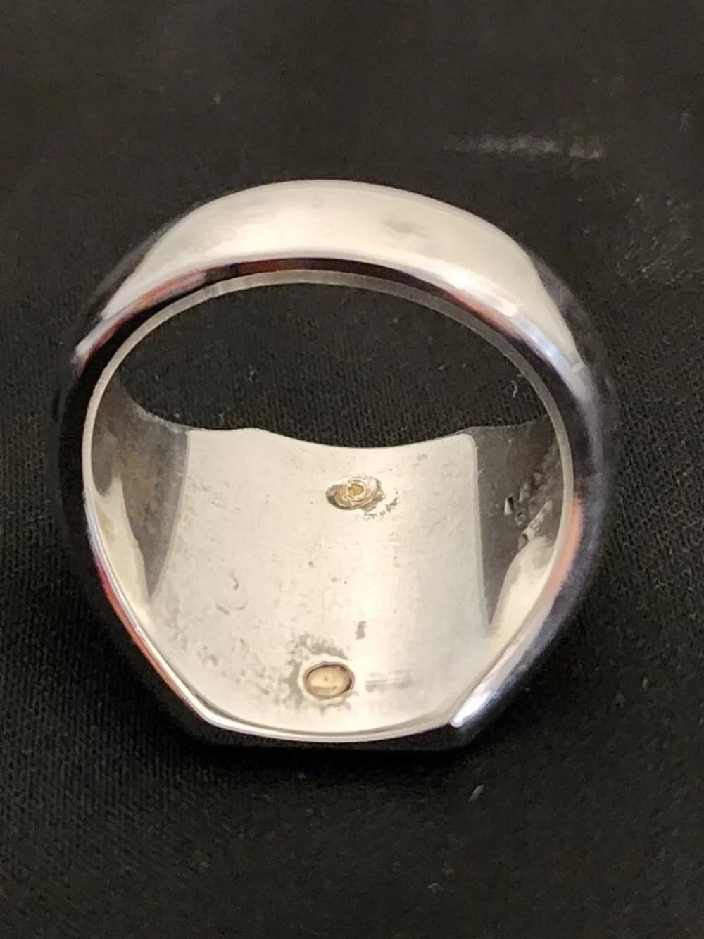 Vintage Pontiac Service Craftsman Sterling Ring - D.H. Steen Co. Detroit